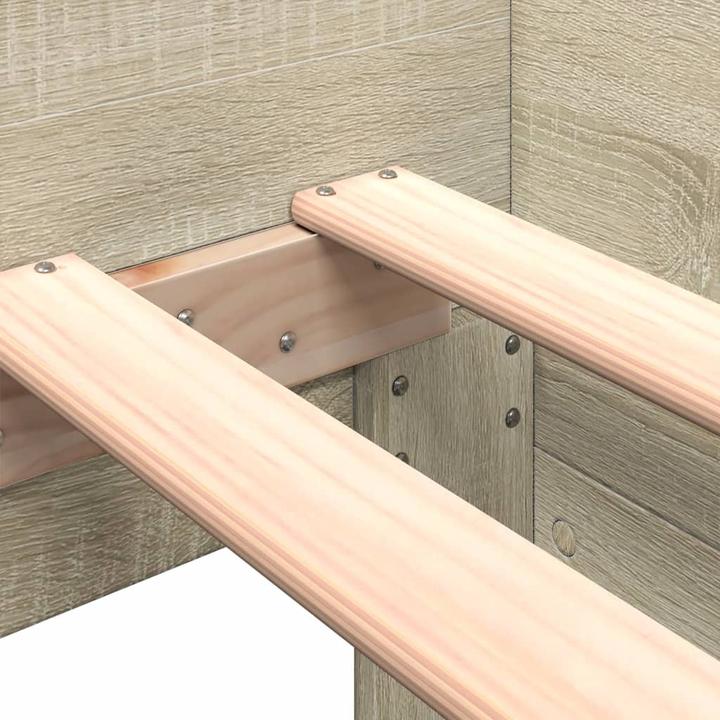 Actual product image vidaXL Bettgestell (90 x 200 cm)