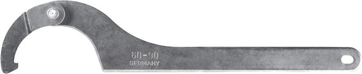 Produktbild Amf Rostfreier Gelenkhakenschlüssel mit Nase (60 mm, 57 mm, 46 mm, 43 mm, 49 mm, 35 mm, 42 mm, 47 mm, 39 mm, 36 mm, 54 mm, 38 mm, 55 mm, 52 mm, 50 mm, 56 mm, 45 mm, 41 mm, 37 mm, 58 mm, 48 mm, 40 mm, 44 mm)