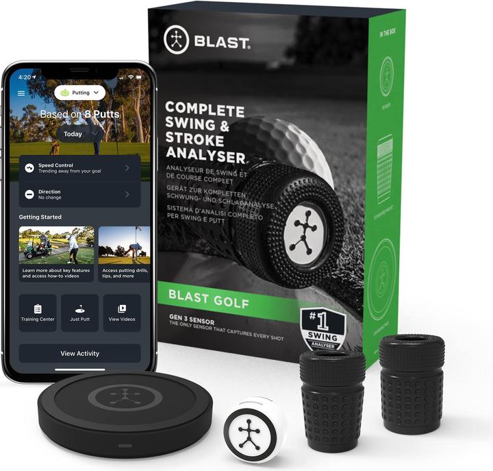 Actual product image Blast Motion Swing and Stroke Analyser