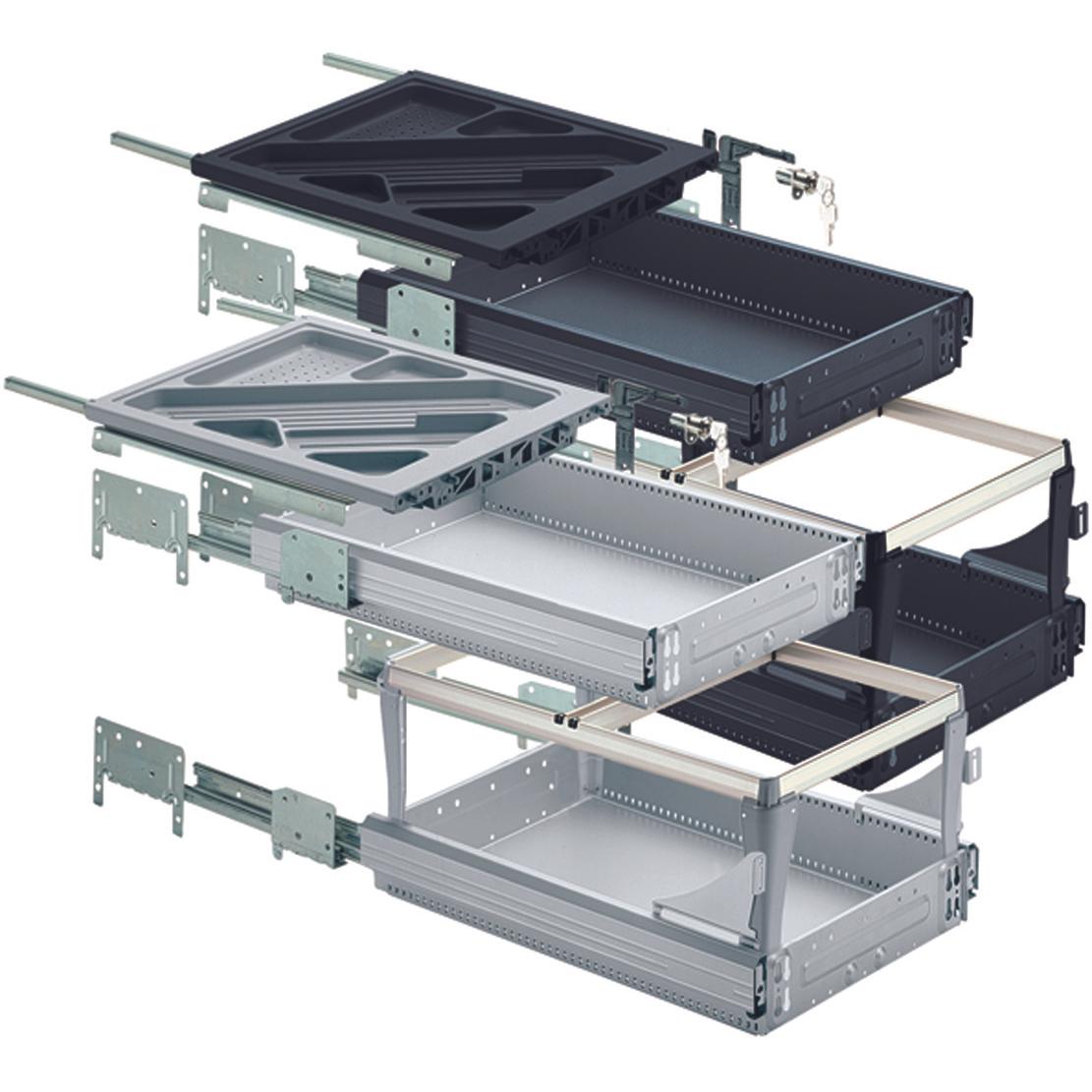 Hettich Voll-/ Überauszug-Set (1 Stk.) (46746)