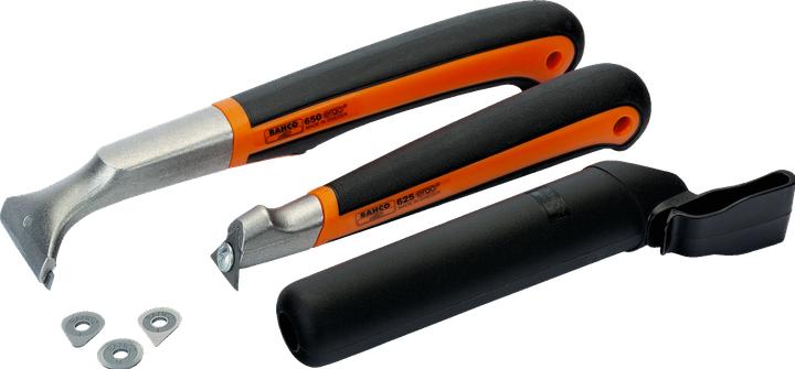 Produktbild Bahco ERGO Präzisionsfarbschaber-Satz mit Zwei-Komponenten-Griff, 265 mm × 145 mm × 50 mm