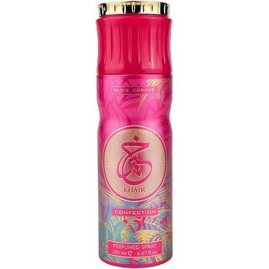 Paris Corner, Deodorante, Khair Confection 200ml Deodorant Spray (Getto vaporizzato, 200 ml)