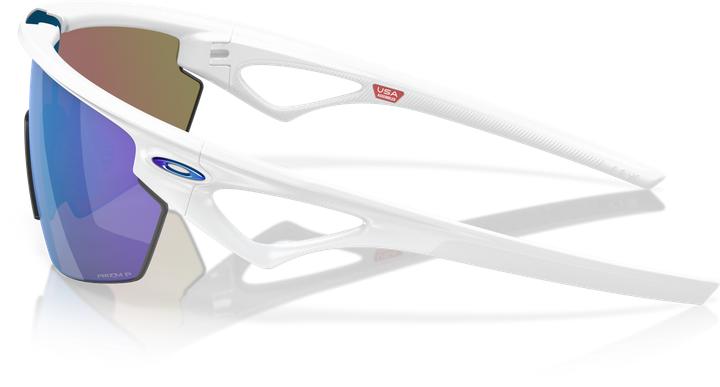 Produktbild Oakley Brille Sphaera Matte White / Prizm Sapphire Polarized (Matte White, Prizm Saphir polarisiert, Prizm Sapphire Polarized)