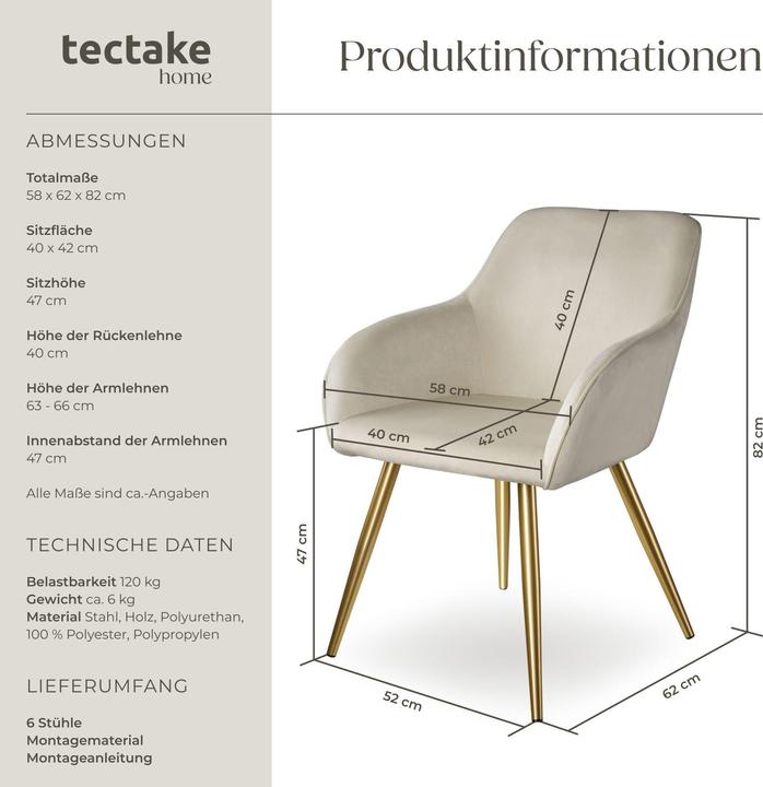 Image du produit tectake Marilyn