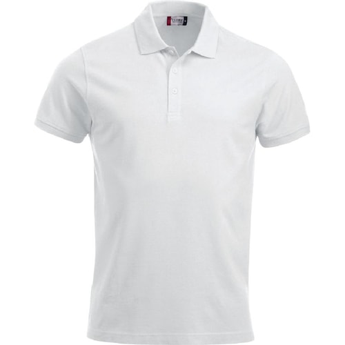 Clique, Herren, Shirt, Polo-Shirt, Weiss, (XXL)