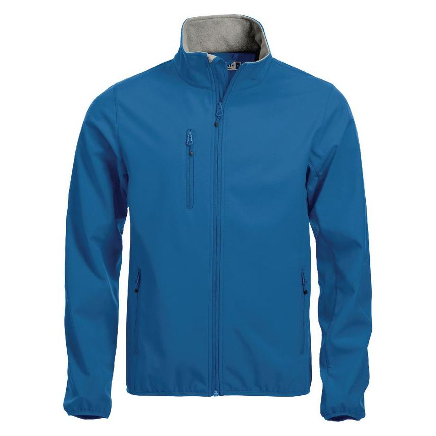 Clique, Herren, Outdoorjacken, Softshell Jacke (S), Blau, S