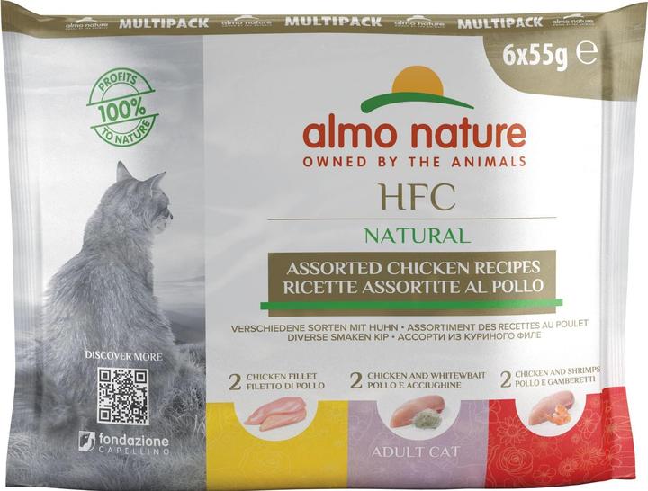 Almo Nature HFC Multipack Sorten mit Huhn (Adult, 1 Stk., 330 g)