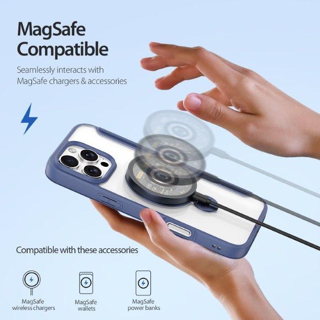 Immagine prodotto Dux Ducis Custodia in pelle Skin X Pro 360° Ring Stand Series (Apple iPhone 16 Pro)