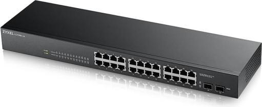 Zyxel GS1900-24 network switch Managed Gigabit Ethernet (10/100/1000) Black (24 ports)