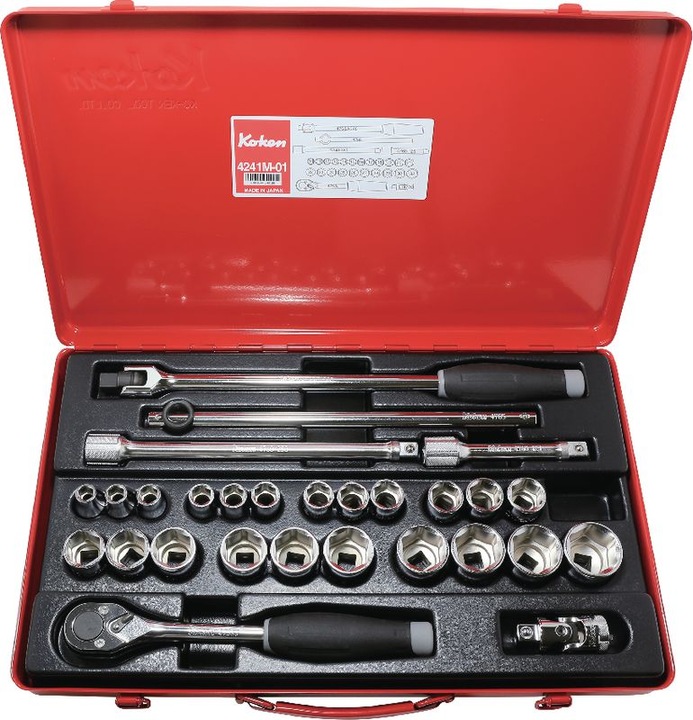 Actual product image Koken Socket wrench set