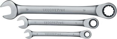 Gedore Red red R07105005 Ringratschenmaulschlüssel Satz SW8-19 mm 5-teilig (19 mm, 10 mm, 7 mm, 8 mm, 29 mm)