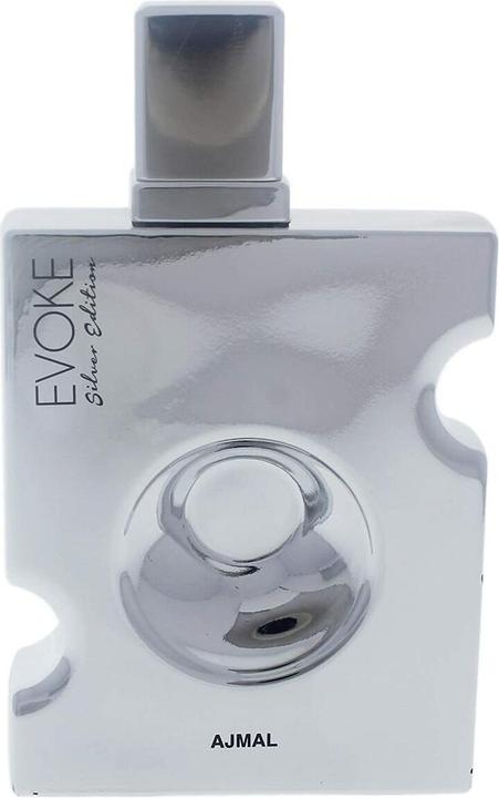 Actual product image Ajmal Evoke Silver Edition by Eau de Parfum Spray 90 ml (Eau de parfum, 90 ml)