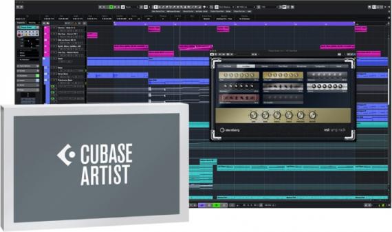 Image du produit Steinberg Cubase Artist 12 (1 Utilisateur, Illimité)