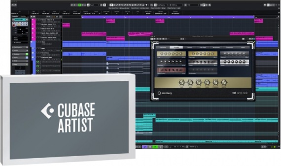 Image du produit Steinberg Cubase Artist 12 (1 Utilisateur, Illimité)
