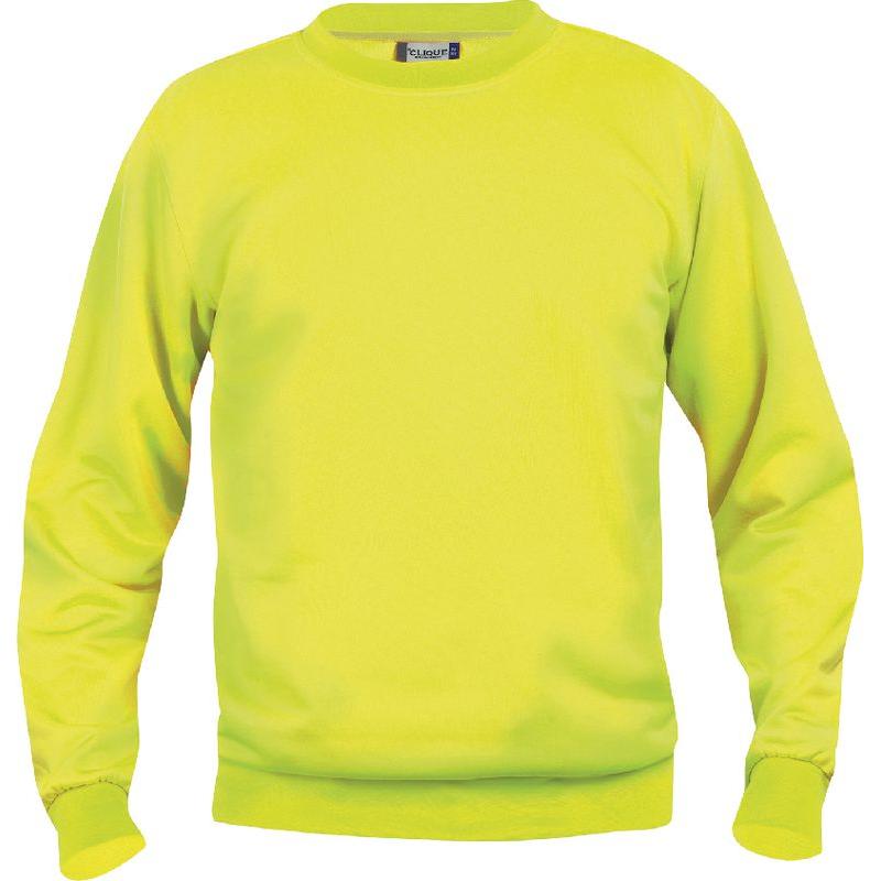 Clique, Unisex, Pullover, Sweatshirt, Gelb, (XL)