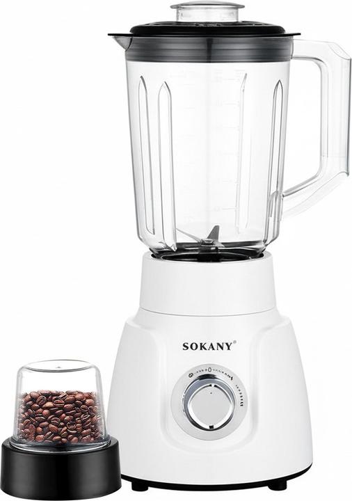 Actual product image Sokany Blender 500W 1.6L 2in1 mit Mühle (500 W)