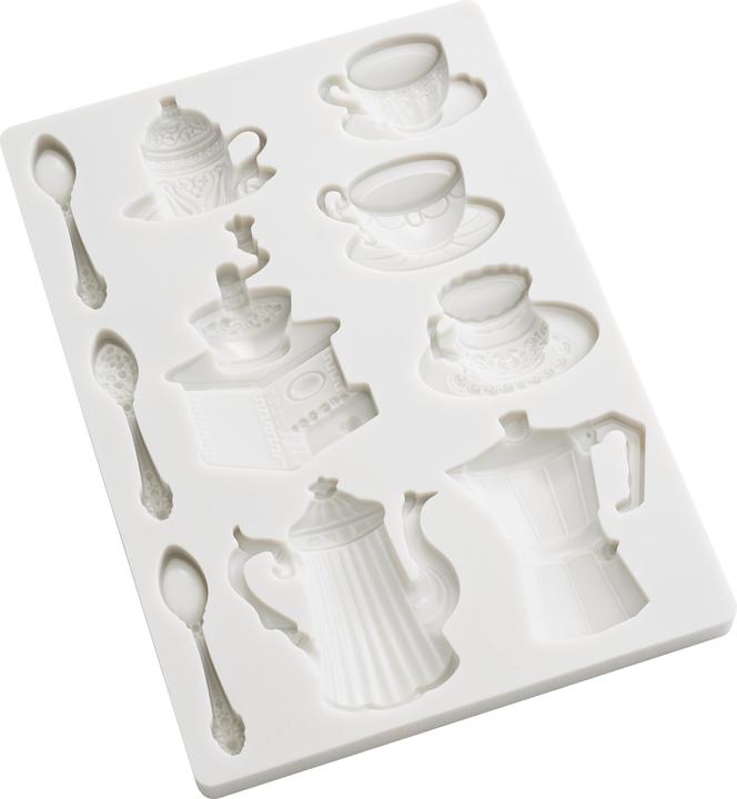 Produktbild Stamperia Silikon Giessform "Coffee and Chocolate - Cups"