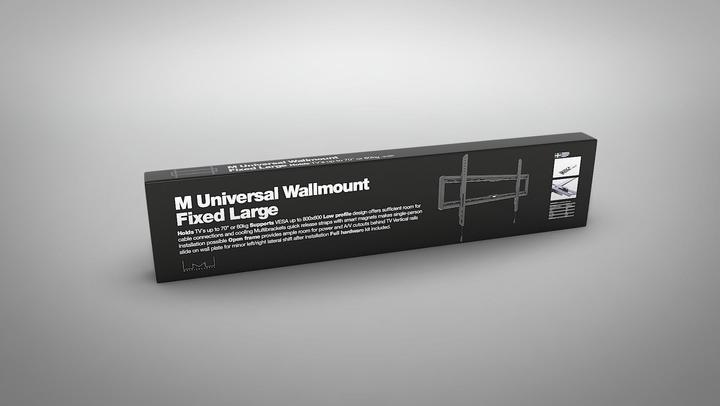 Actual product image Multibrackets M Universal Wallmount Fixed Large (Wall, 60 kg, 40" - 85")