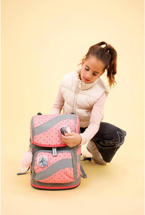 Produktbild Belmil SMARTY Schulrucksack 5-teiliges-Set Dots 2 (20 l)