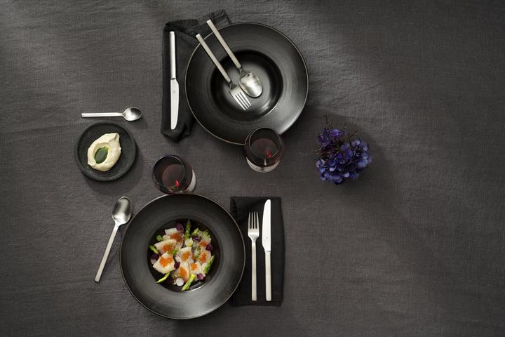 Produktbild WMF Besteck Besteckset 6 Personen Alteo 30tlg Monobloc-Messer Edelstahl matt (30 Stk., Besteck Set)