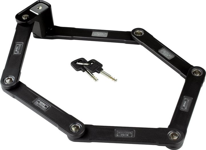 Produktbild Burg Wächter Zylinder-Faltschloss 790 90 BLACK SB (90 cm)