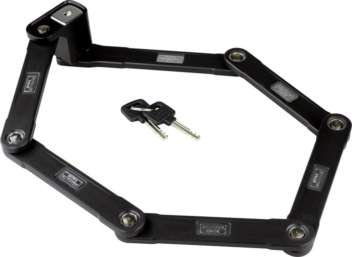Produktbild Burg Wächter Zylinder-Faltschloss 790 90 BLACK SB (90 cm)
