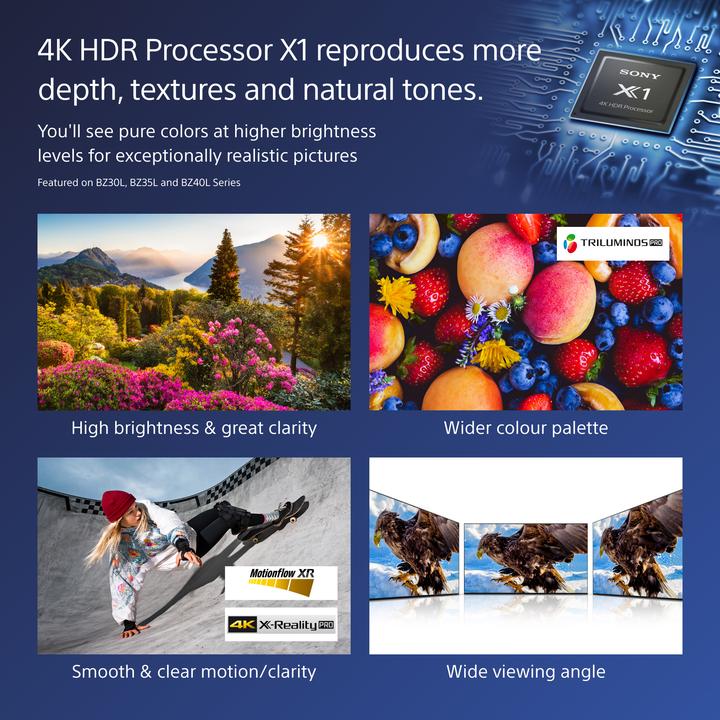 Produktbild Sony 85" Pro BRAVIA LCD 650nit Haze (3840 x 2160 Pixel, 85")