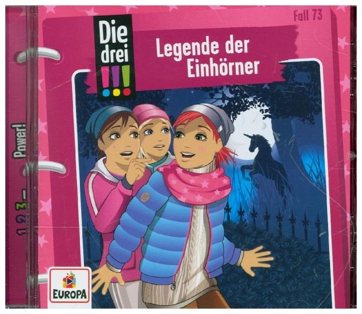 Image du produit Les trois!!! 73 : La légende des licornes (Allemand)