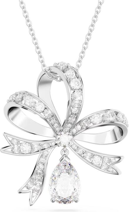 Immagine prodotto Swarovski Volta Collana Loop Large Bianco (Metallo Swarovski, 65 - 75 cm)