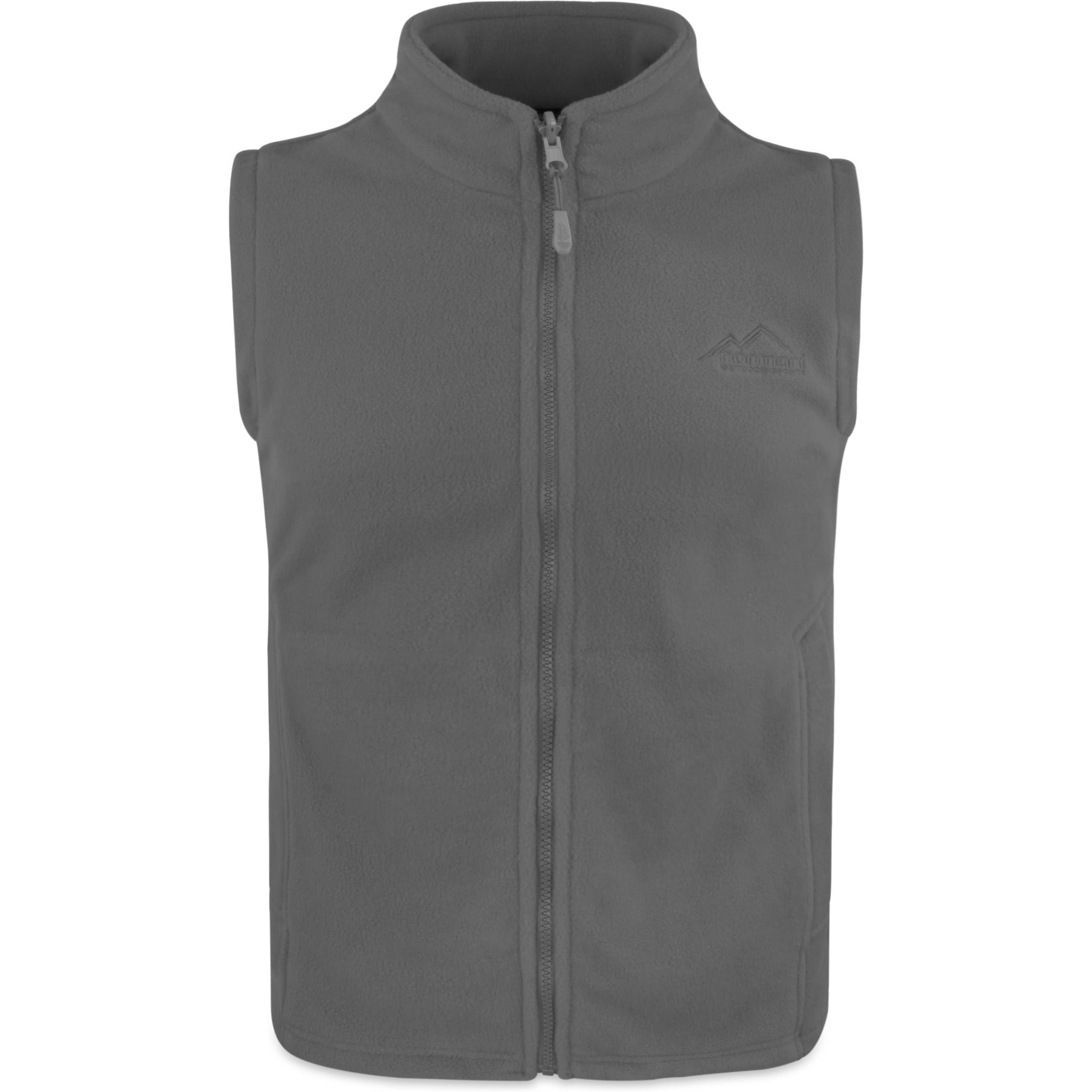 Normani, Herren, Weste, Herren Fleeceweste Jovik - 1057, Grau, (7XL)