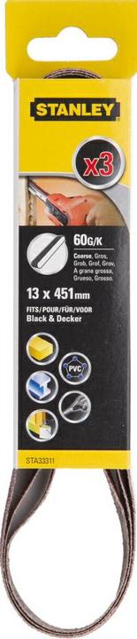 Productafbeelding Stanley Schuurbanden K40, 13 x 455 mm, set van 3 (40)