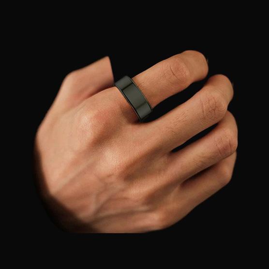 Actual product image Novidarte Smart Ring (Black)