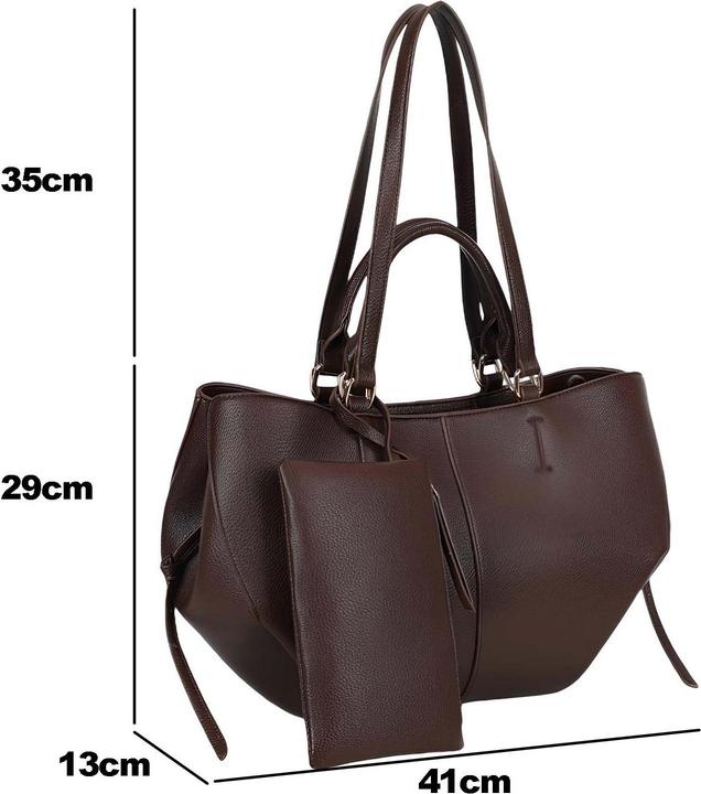 Actual product image Gallantry Damen Business Shopper mit Pochette