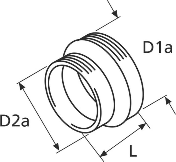 Produktbild Novaliv Webasto Reduzierstueck Adapter 90/80