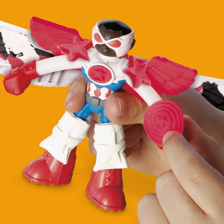 Produktbild Play-Doh PD Captain America Moto-Slicer