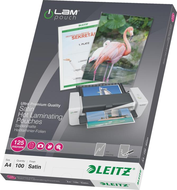 Image du produit Leitz iLAM (A4, 100 pièce(s), 125 µm)