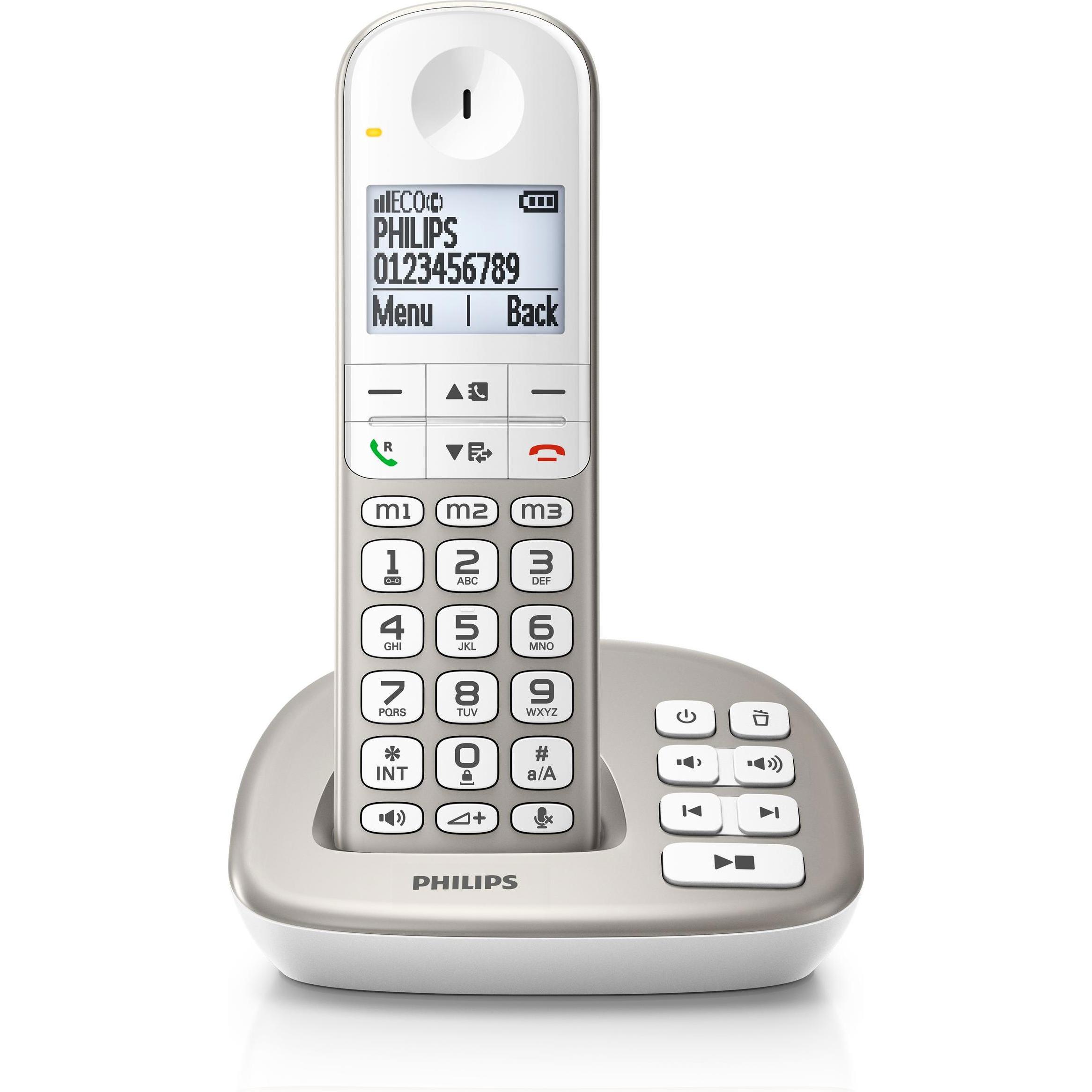 Philips Xl4951s/38, Telefon, Weiss