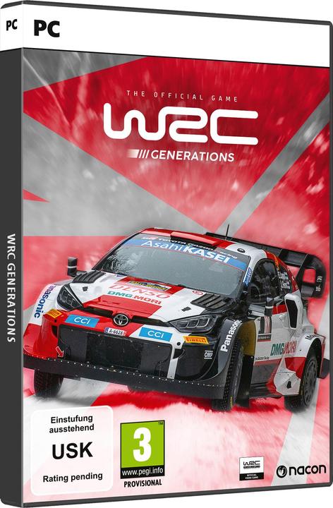 Produktbild Nacon Gaming WRC Generations (PC, DE, FR)