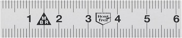 Actual product image BRW Stahlmassstab (150 mm)