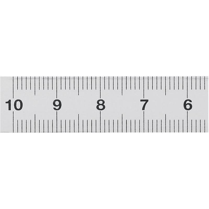 BRW, Lineal, Stahlmassstab INOX (1000 mm)
