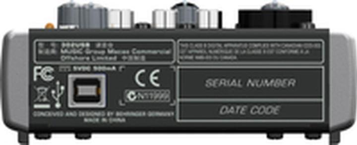 Produktbild Behringer Xenyx X302usb (Studio- und Livemixer)