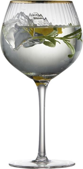 Produktbild Lyngby 65 cl - Glas - Klar/guldkant (6.50 dl, 4 x, Gin Gläser)