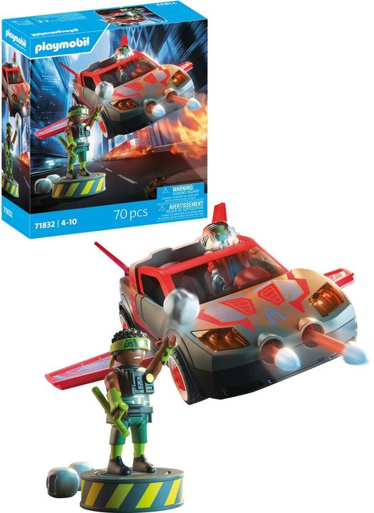 Actual product image Playmobil 71832 Helden-Multifunktionsfahrzeug (71832, Playmobil Action Heroes)