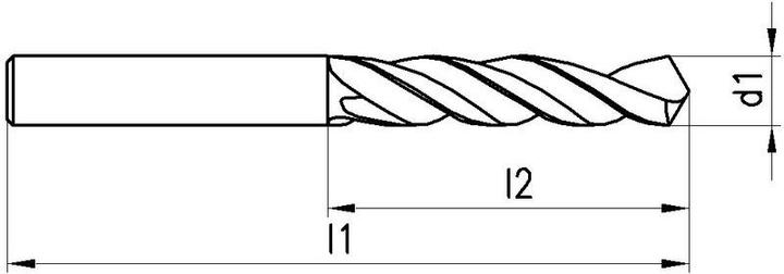 Actual product image Titex Twist drill (1.3 mm)