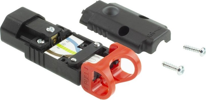 Immagine prodotto Iec Lock C13 Connettore di blocco IEC femmina, bloccabile