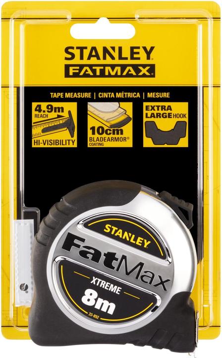 Actual product image Stanley Tape measure (8 m)