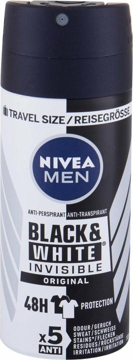 Produktbild NIVEA MEN Men Invisible For Black & White (Spray, 100 ml)