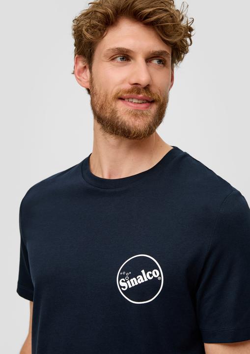 Image du produit S.Oliver T-Shirt Baumwoll-T-Shirt mit Crew Neck und Sinalco®-Print (L)