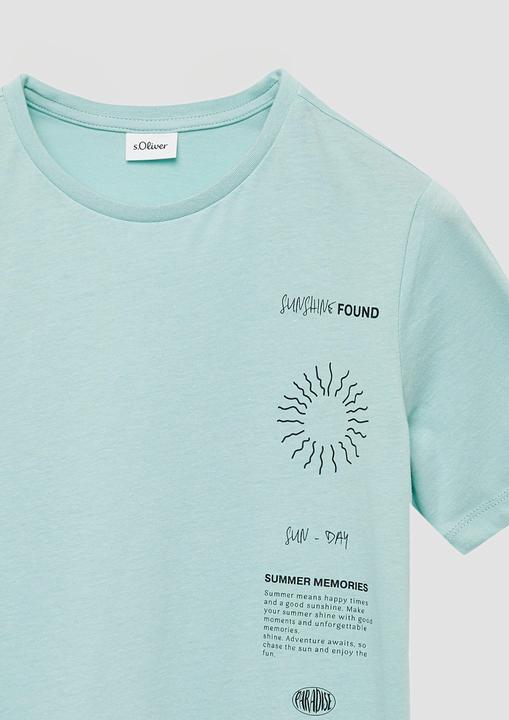 Produktbild S.Oliver T-Shirt Jersey-T-Shirt mit Frontprint (134, 140)