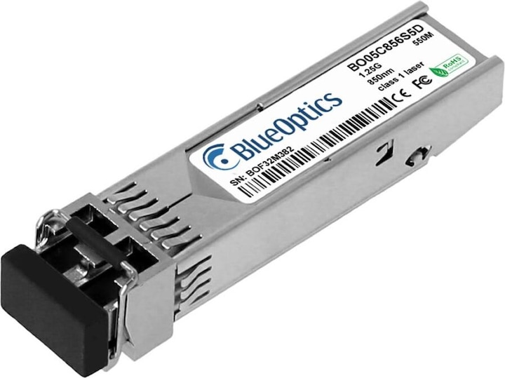 Actual product image BlueOptics Cisco ONS-SC-GE-SX compatible SFP BO05C856S5D